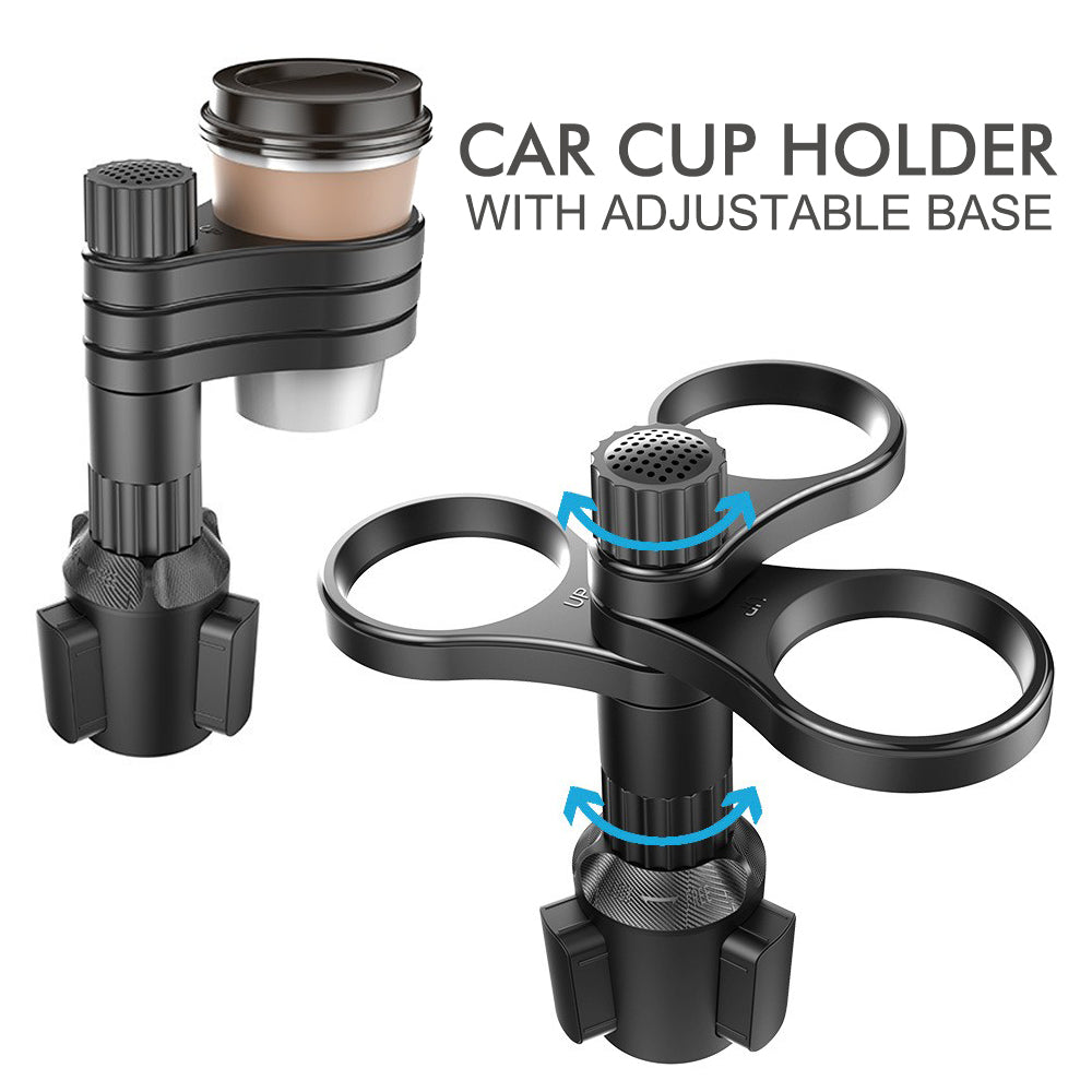 Expansor de Porta-Copos 3-em-1 para Carro