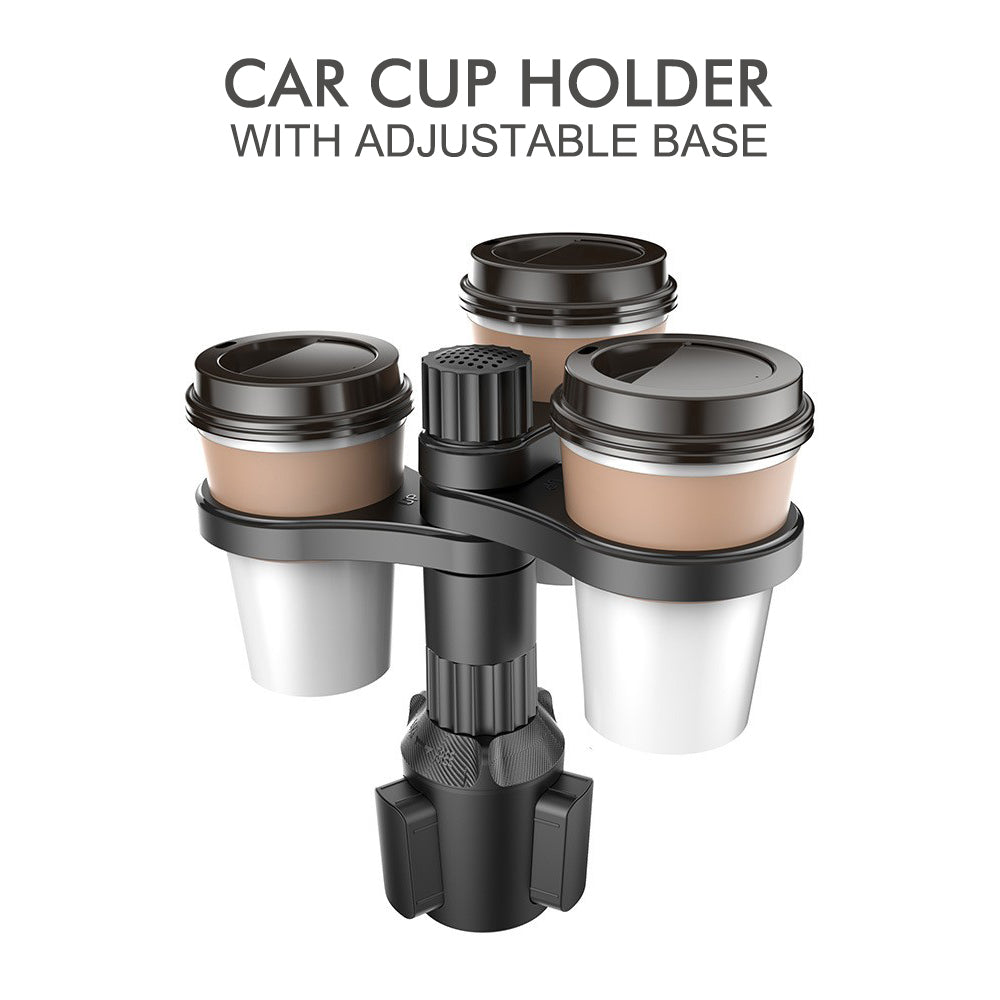 Expansor de Porta-Copos 3-em-1 para Carro