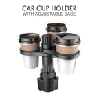 Expansor de Porta-Copos 3-em-1 para Carro