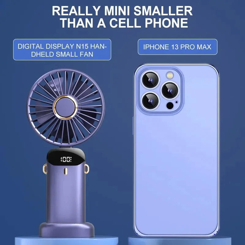 Mini Ventilador USB Recarregável