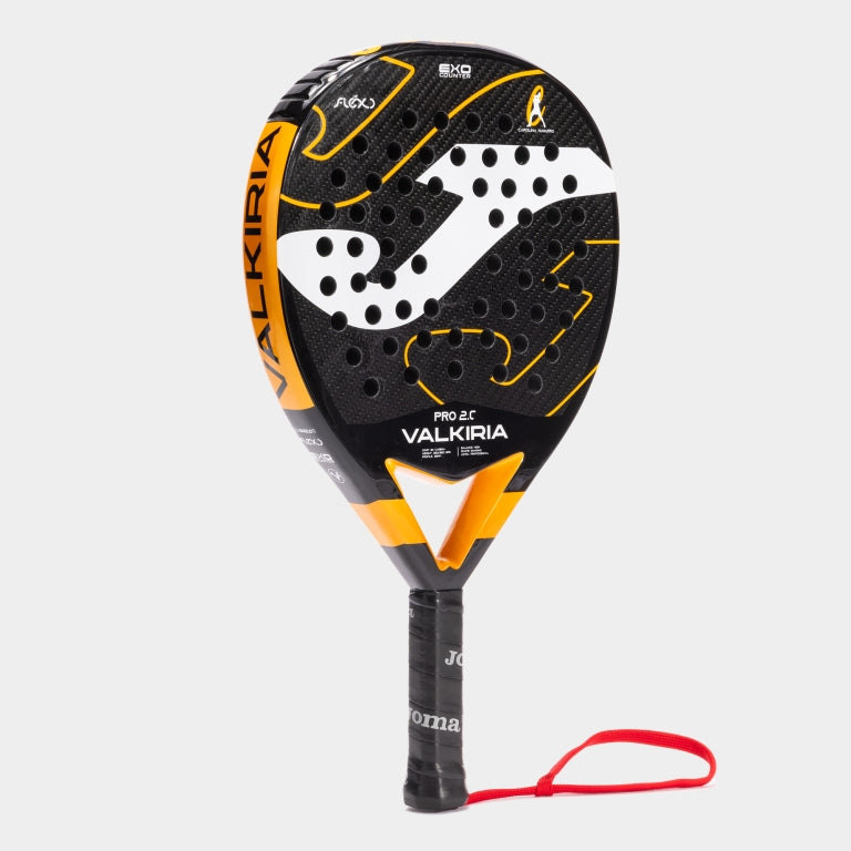 Raquete de Padel Joma Valkiria Pro – Laranja e Preto