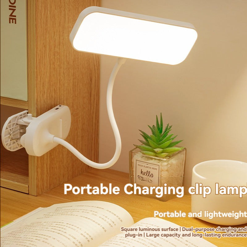 Candeeiro LED de Secretária com Pinça USB