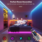 Fita LED RGB USB de 5 Metros para Quarto e TV – foto 3