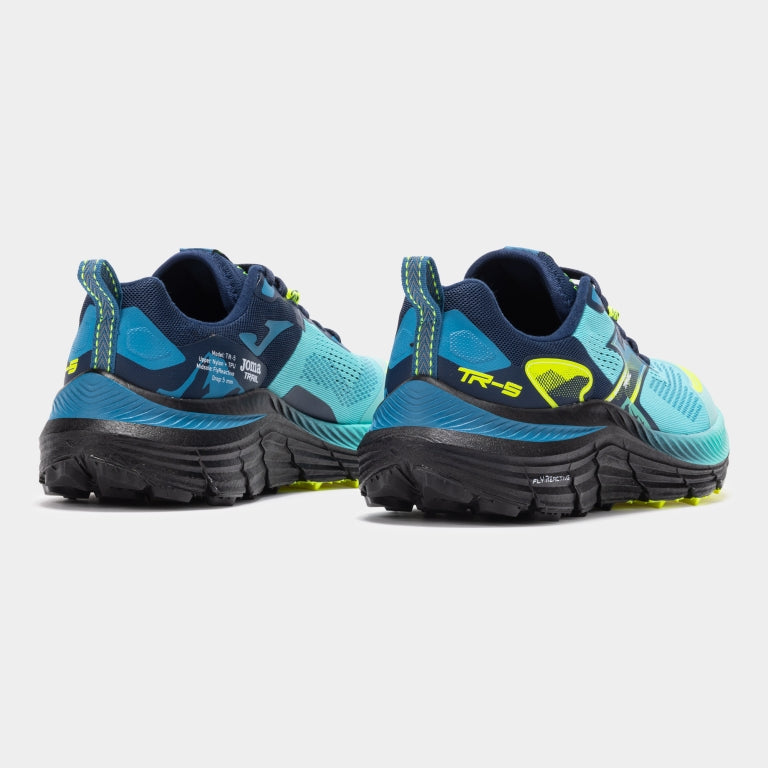 Sapatilhas de Trail Joma TR-5000 – Azul-turquesa e Preto