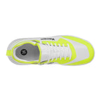 Sapatilhas de Andebol Kempa Kourtfly Jr – Branco e Amarelo-lima
