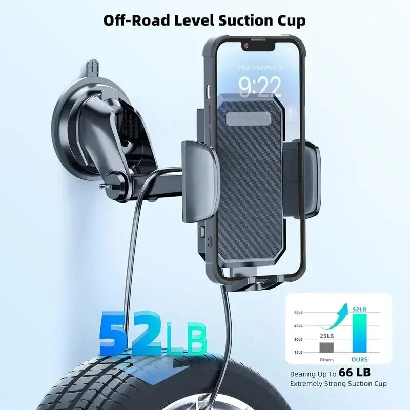 Suporte de Telemóvel para Carro com Ventosa 360°
