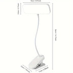 Candeeiro LED de Secretária com Pinça USB