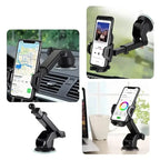 Suporte de Telemóvel para Carro com Ventosa 360°