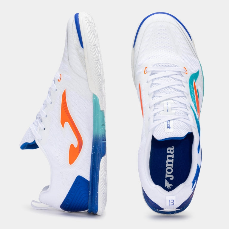Sapatilhas de Futsal Joma Tactico – Branco e Azul