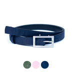 Cinto Fino de Cortiça com Fivela Retangular MB Cork L-1066 para Mulher