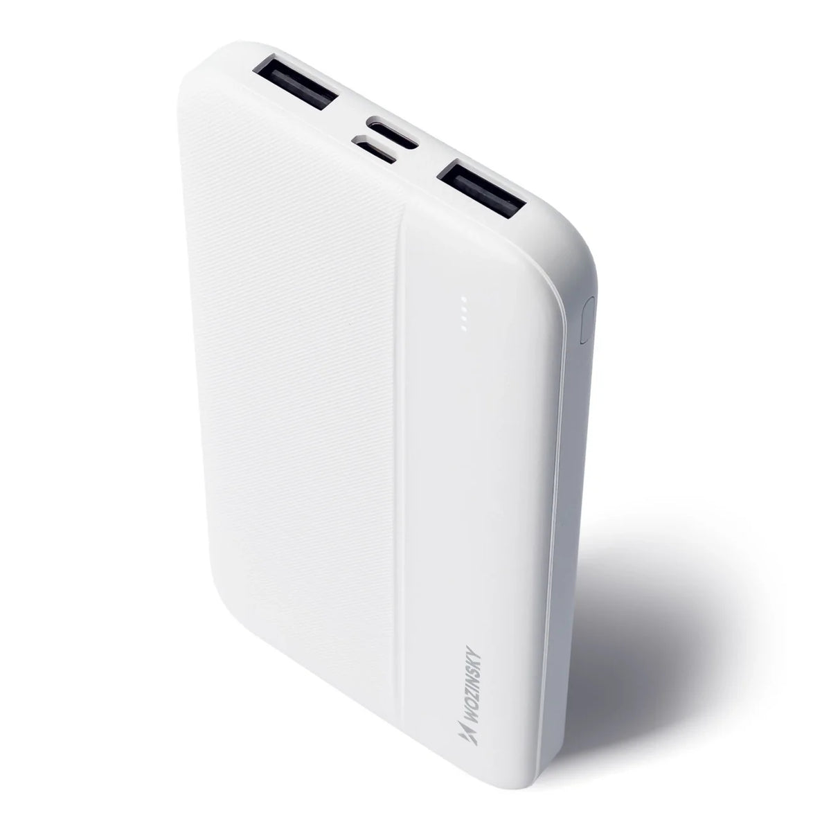 Wozinsky Powerbank Li-Po 10000mAh 2 x USB Branco (WPBWE1)