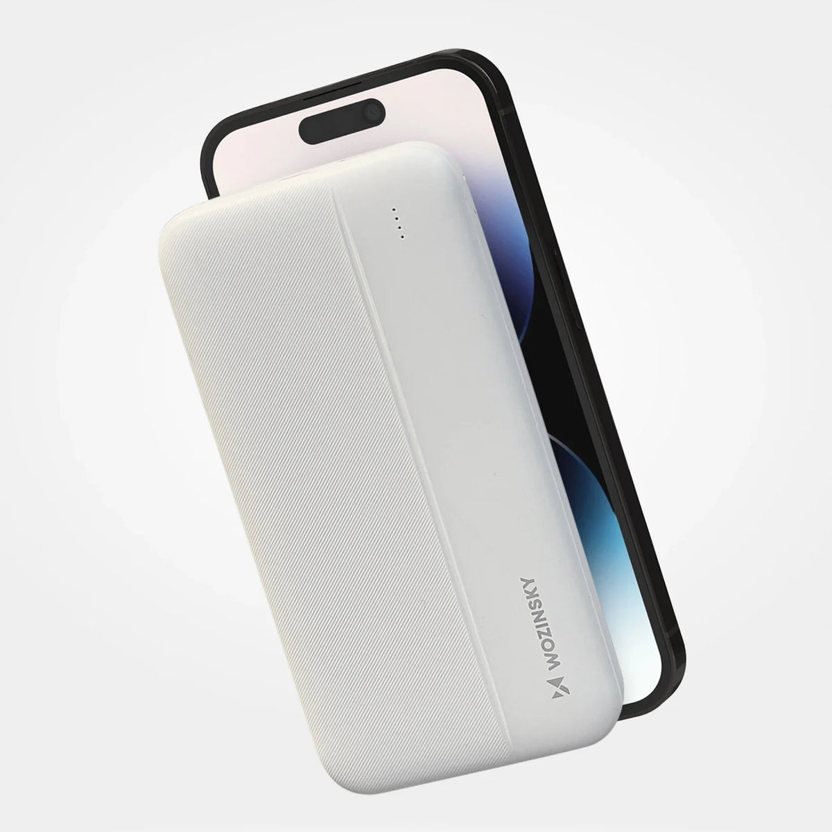 Wozinsky Powerbank Li-Po 10000mAh 2 x USB Branco (WPBWE1)