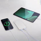 Wozinsky Powerbank Li-Po 10000mAh 2 x USB Branco (WPBWE1)