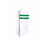 Meias Desportivas The Captain Socks – Branco e Verde