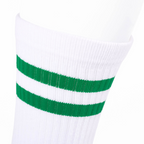 Meias Desportivas The Captain Socks – Branco e Verde
