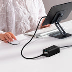 Carregador Rápido Baseus GaN5 Pro 67W USB-C/USB-A Preto + HDMI