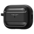 Capa Rugged Armor Spigen para Apple AirPods Pro 1 / 2, Preto Mate