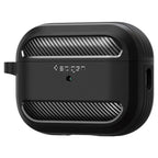 Capa Rugged Armor Spigen para Apple AirPods Pro 1 / 2, Preto Mate