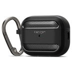 Capa Rugged Armor Spigen para Apple AirPods Pro 1 / 2, Preto Mate
