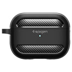 Capa Rugged Armor Spigen para Apple AirPods Pro 1 / 2, Preto Mate