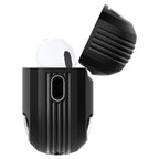 Capa Rugged Armor Spigen para Apple AirPods Pro 1 / 2, Preto Mate