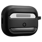 Capa Rugged Armor Spigen para Apple AirPods Pro 1 / 2, Preto Mate