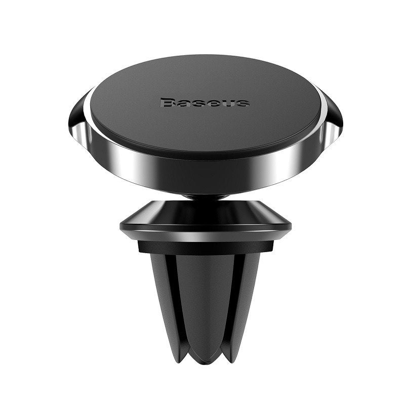 Suporte Magnético Preto para Ventoinha do Carro Baseus / Íman para Smartphone incluído