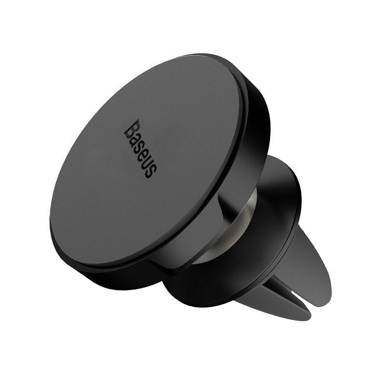 Suporte Magnético Preto para Ventoinha do Carro Baseus / Íman para Smartphone incluído