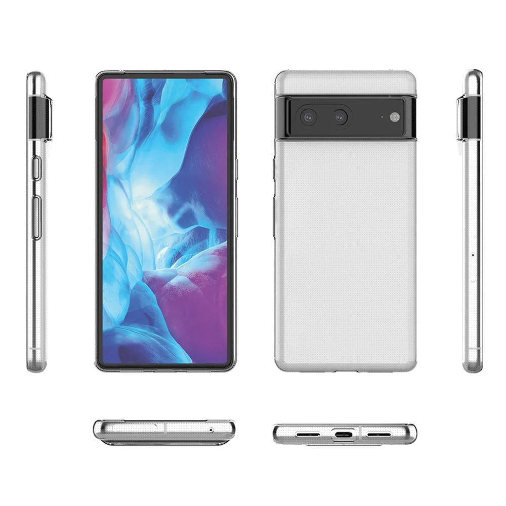 Capa Ultra Clear 0.5mm para Google Pixel 7a Transparente