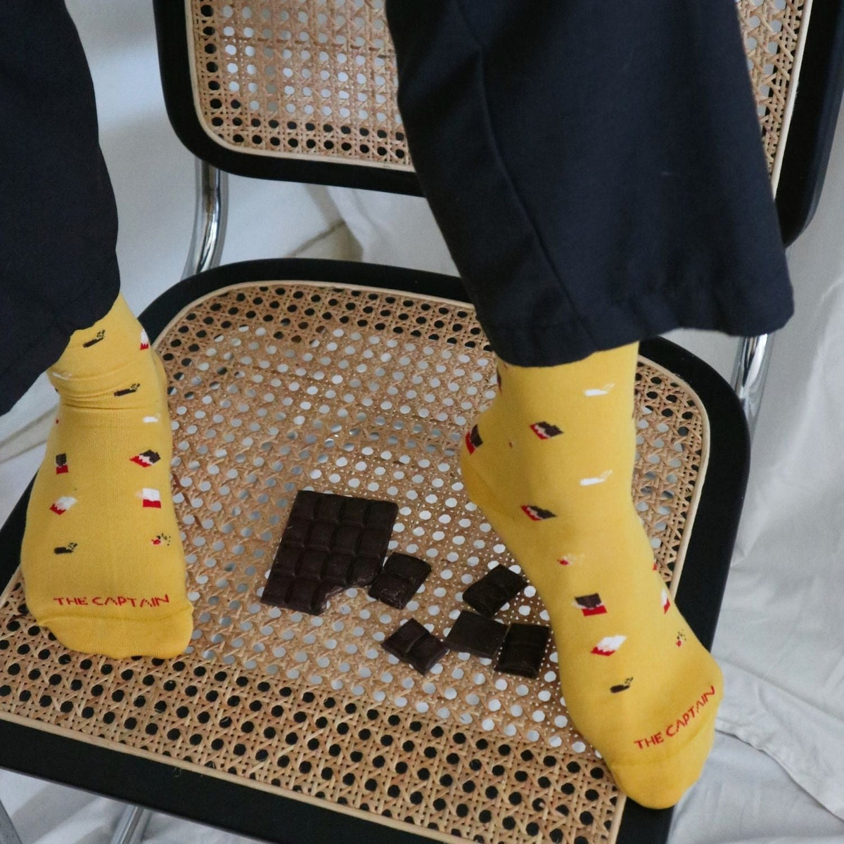 Meias Chocolate The Captain Socks