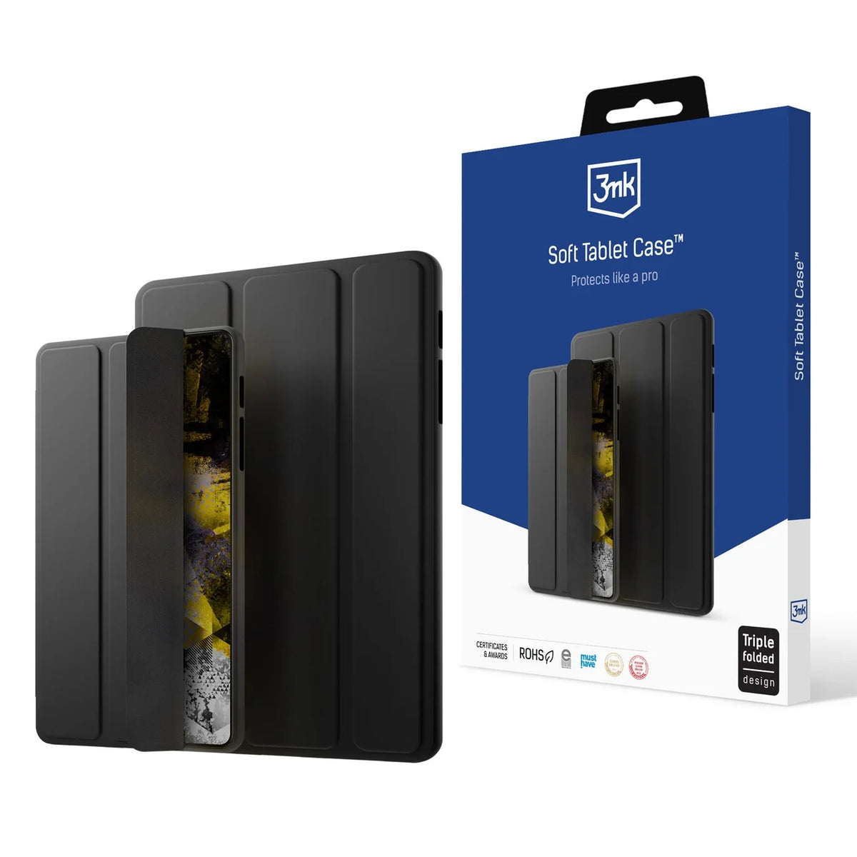 Capa 3MK Soft Tablet Case iPad 10.9 10ª Geração até 12"
