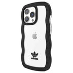 Capa Adidas OR Wavy Preta e Transparente para iPhone 13 Pro