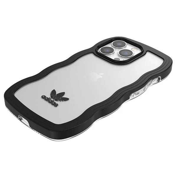 Capa Adidas OR Wavy Preta e Transparente para iPhone 13 Pro