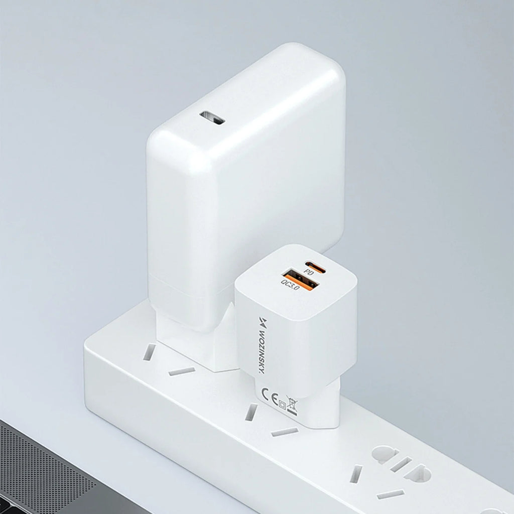 Carregador de Parede USB-C + USB-A 20W Wozinsky CMWCW Branco