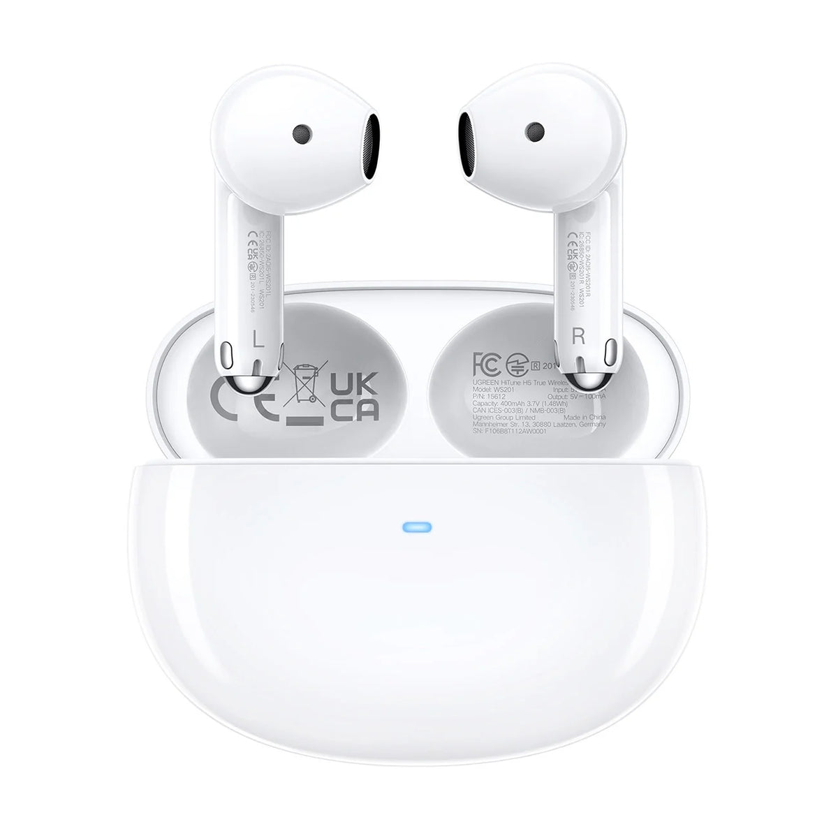 Auriculares Ugreen WS201 HiTune H5 ANC Brancos