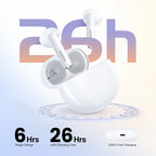 Auriculares Ugreen WS201 HiTune H5 ANC Brancos