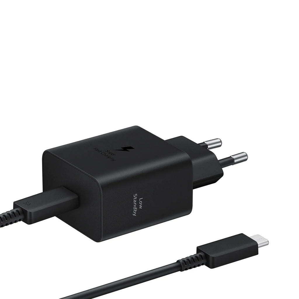 Carregador Samsung EP-T4511 45W USB-C Carregamento Super Rápido Preto + Cabo USB-C 1,8 m