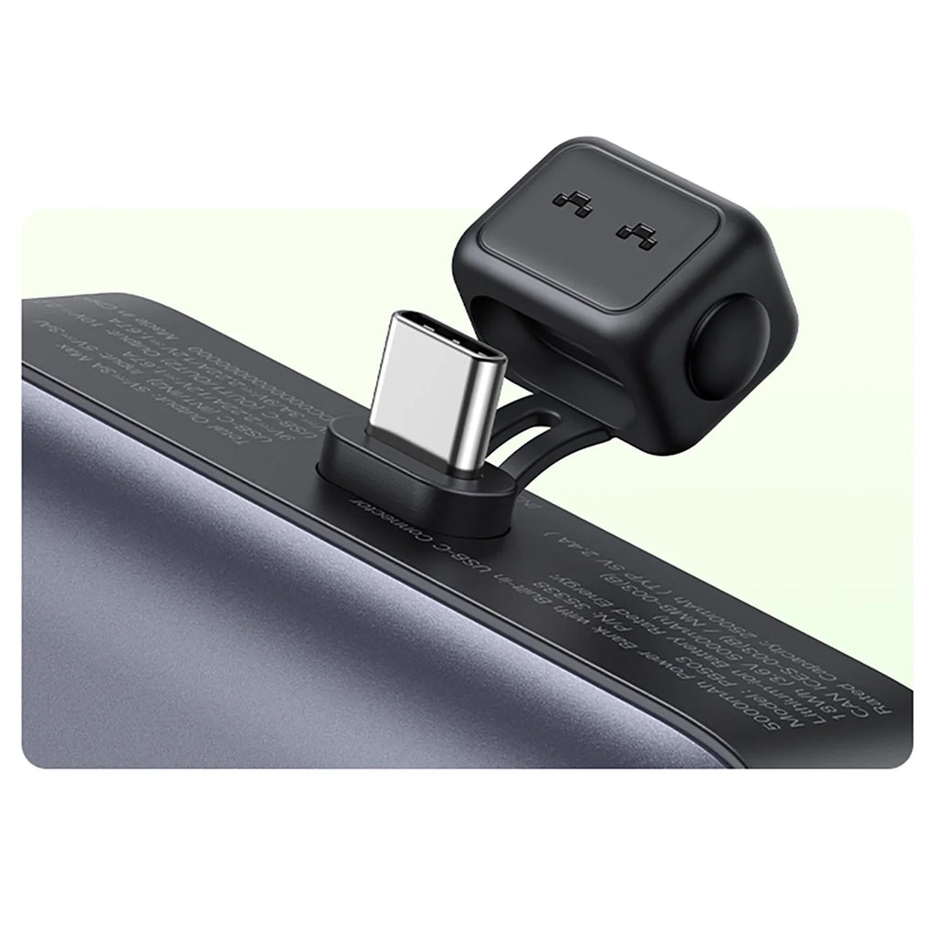 Power Bank UGREEN 5000mAh c/ conector USB-C integrado
