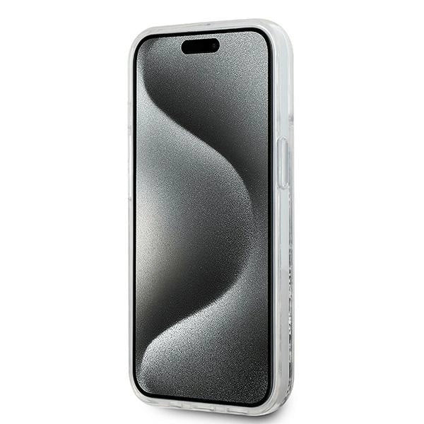Capa MagSafe KARL LAGERFELD Transparente com Glitter para iPhone 14