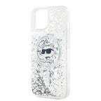 Capa MagSafe KARL LAGERFELD Transparente com Glitter para iPhone 14