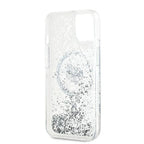 Capa MagSafe KARL LAGERFELD Transparente com Glitter para iPhone 14