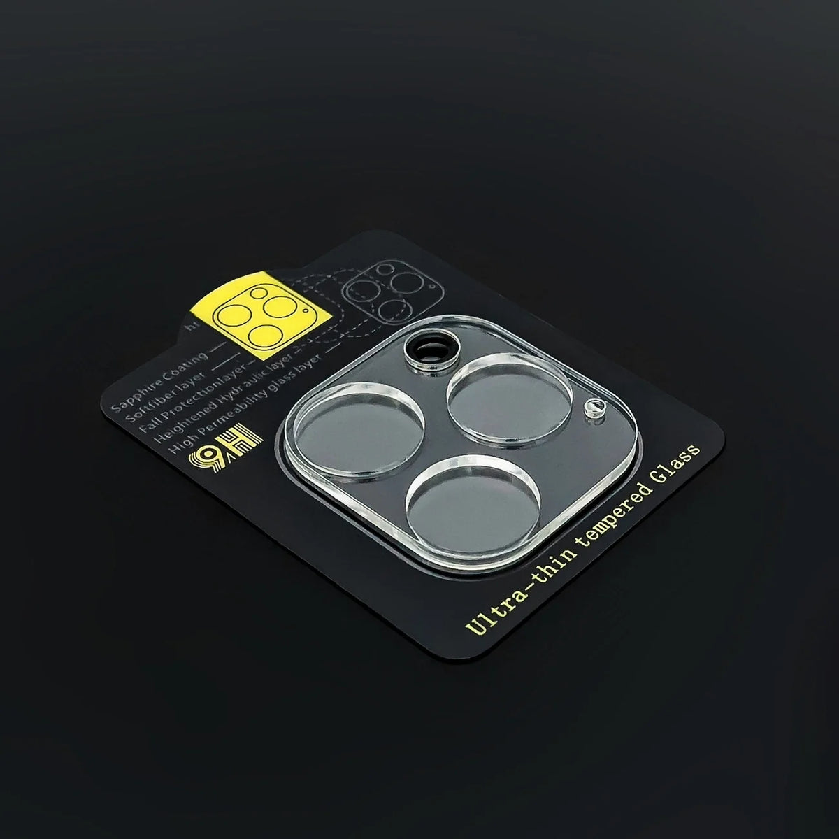 Wozinsky Full Camera Glass 9H para iPhone 16 Pro Max - Vidro Temperado - Transparente/PRETO