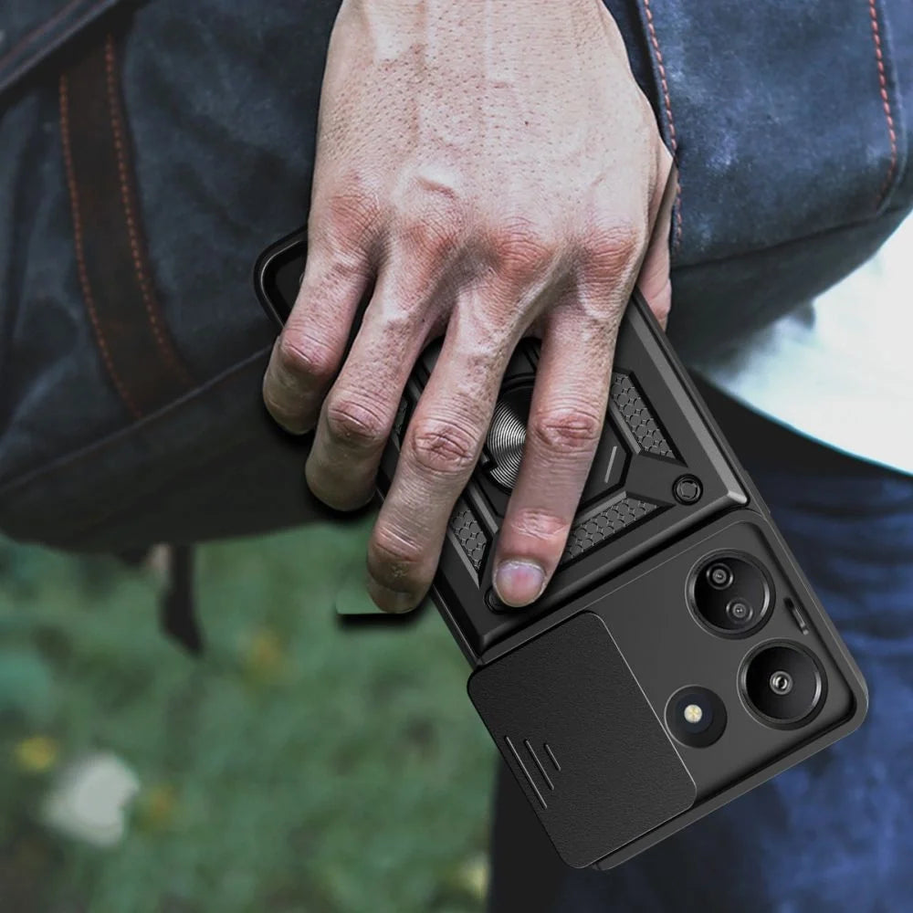 Capa para Smartphone Xiaomi Redmi 13C / Poco C65 Protect CamShield Pro