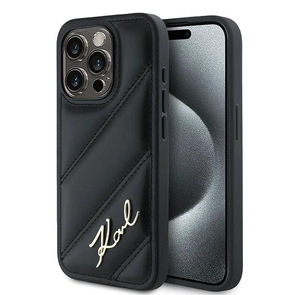 Capa para iPhone 14 Pro Max Karl Lagerfeld Preta KF002175-0