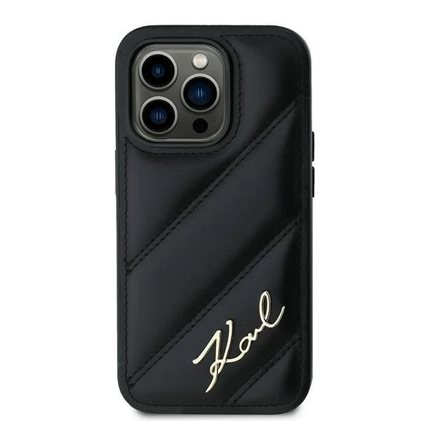 Capa para iPhone 14 Pro Max Karl Lagerfeld Preta KF002175-0