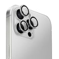 Uniq Optix Protetor de Lente de Câmera em Alumínio para iPhone 14 e 15  Pro / Pro Max Prateado com Aplicador