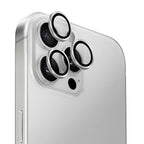 Uniq Optix Protetor de Lente de Câmera em Alumínio para iPhone 14 e 15  Pro / Pro Max Prateado com Aplicador