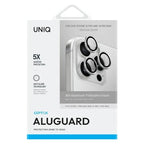 Uniq Optix Protetor de Lente de Câmera em Alumínio para iPhone 14 e 15  Pro / Pro Max Prateado com Aplicador