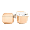 Capa glitter dourada para Airpods 4
