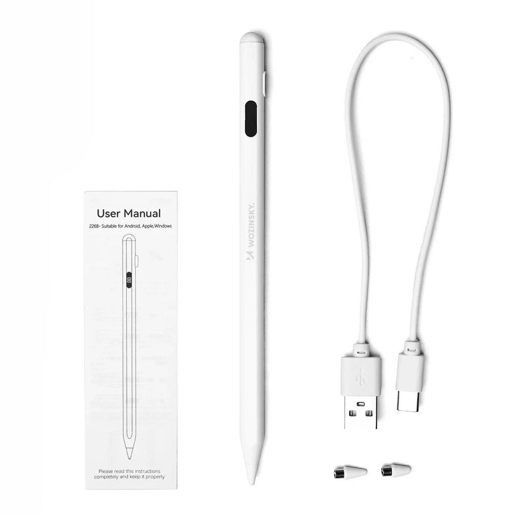 Caneta Stylus Ativa Wozinsky Universal | Alta Precisão para Android e iOS